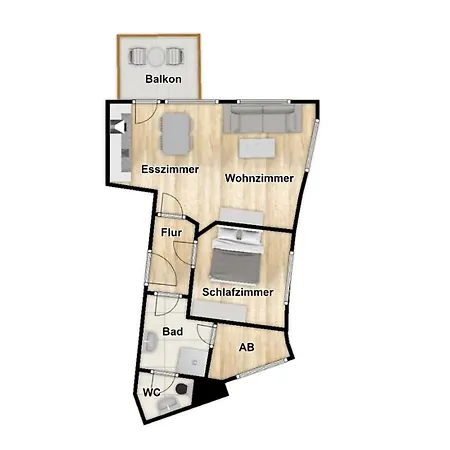 Apartment Vogelsang By Rujana Binz